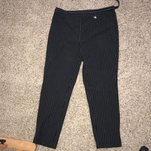 Size 12 Black Slacks W/Belt